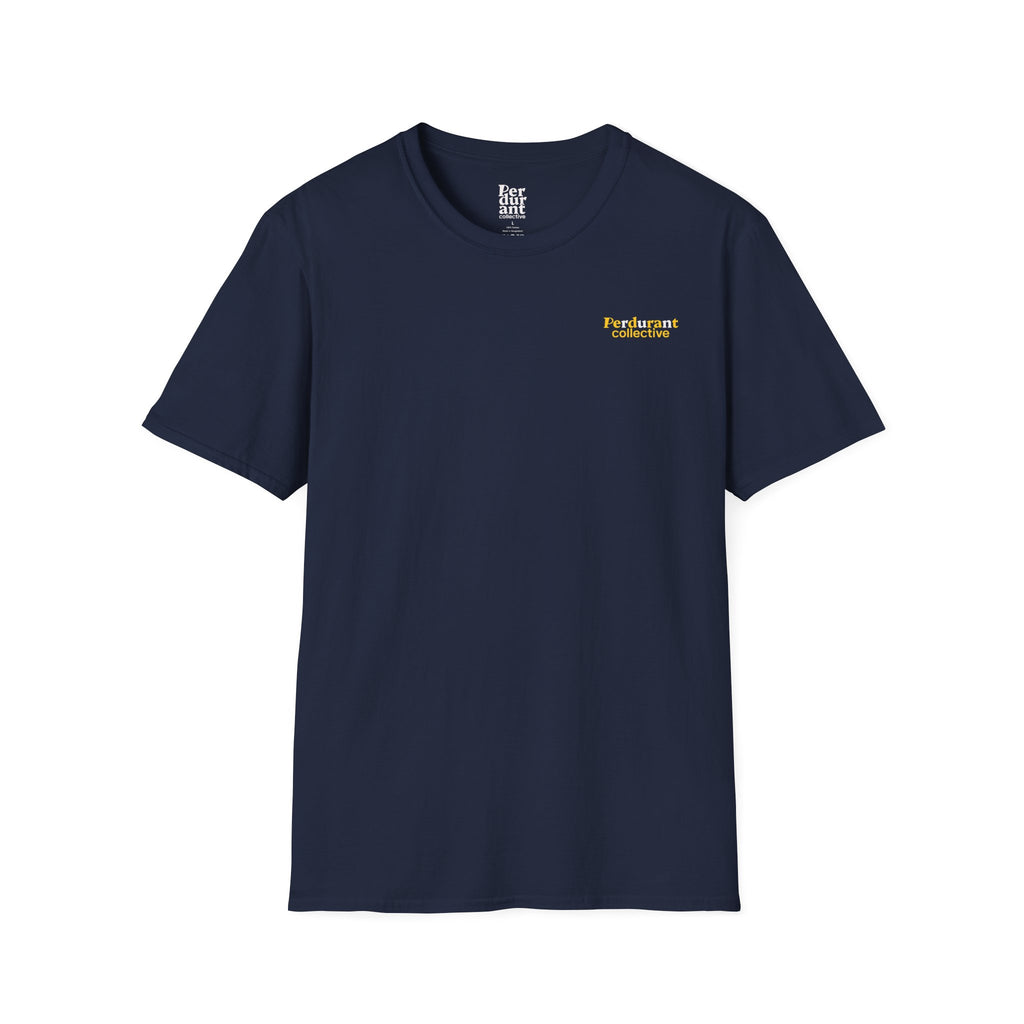 Perdurant Collective RUN RUN RUN T-Shirt - Dark Unisex Graphic Marathon Tee
