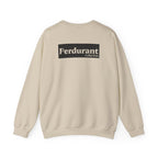 Perdurant Collective Logo Sweatshirt - Light Minimal Unisex Graphic Crewneck