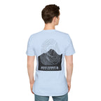 Mount Everest Topographic T-Shirt - Light Unisex Mountain Relief Tee