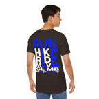 Perdurant Collective RUN HIKE RIDE MOVE CLIMB REPEAT T-Shirt - Dark Unisex Sports Graphic Tee