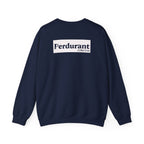 Perdurant Collective Logo Sweatshirt - Dark Minimal Unisex Graphic Crewneck