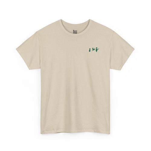 Half Dome Topographic T-Shirt - Green Unisex Mountain Relief Special Tee