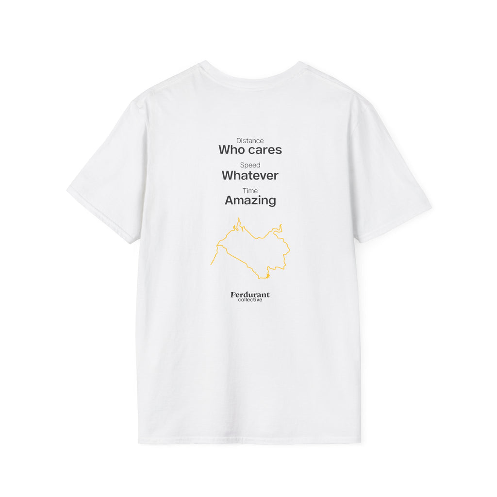 Perdurant Collective Running Statistics T-Shirt - Unisex Graphic Marathon Tee