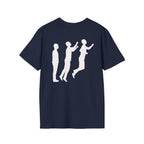 Perdurant Collective Reversed Logo T-Shirt - Dark Minimal Unisex Graphic Tee
