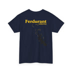 Perdurant Collective Footprint T-Shirt - Dark Minimal Unisex Graphic Tee