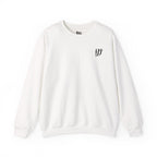 Perdurant Collective Logo Sweatshirt - Light Minimal Unisex Graphic Crewneck