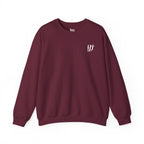 Perdurant Collective Logo Sweatshirt - Dark Minimal Unisex Graphic Crewneck