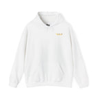 Perdurant Collective RUN RUN RUN Hoodie - Light Athletic Unisex Graphic Pullover for Runners