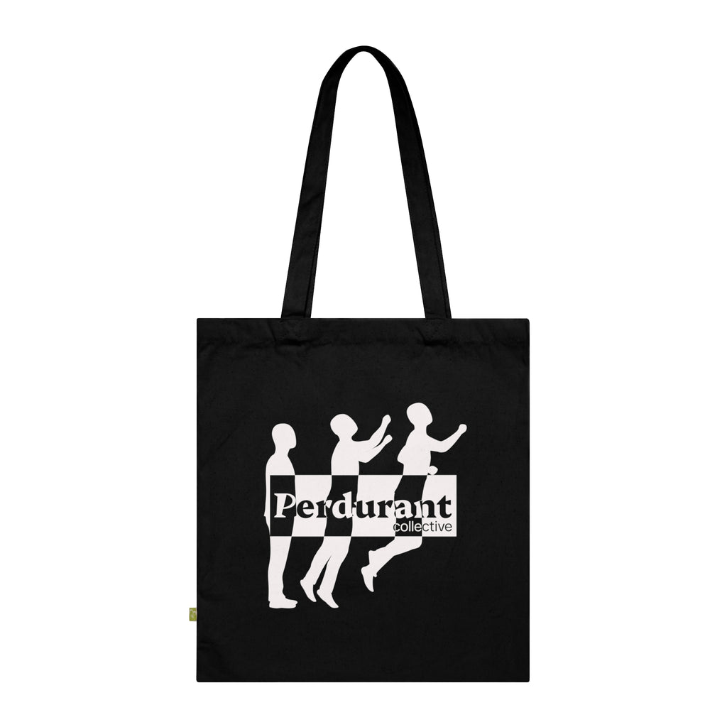 Perdurant Collective - the Minimal Dark Unisex Tote Bag