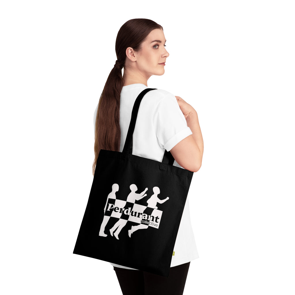 Perdurant Collective - the Minimal Dark Unisex Tote Bag