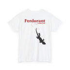 Perdurant Collective Footprint T-Shirt - Light Minimal Unisex Graphic Tee