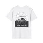 Half Dome Topographic T-Shirt - Light Unisex Mountain Relief Tee