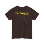 Perdurant Collective Footprint T-Shirt - Dark Minimal Unisex Graphic Tee