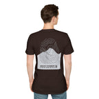 Mount Everest Topographic T-Shirt - Dark Unisex Mountain Relief Tee