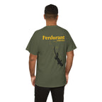 Perdurant Collective Footprint T-Shirt - Dark Minimal Unisex Graphic Tee