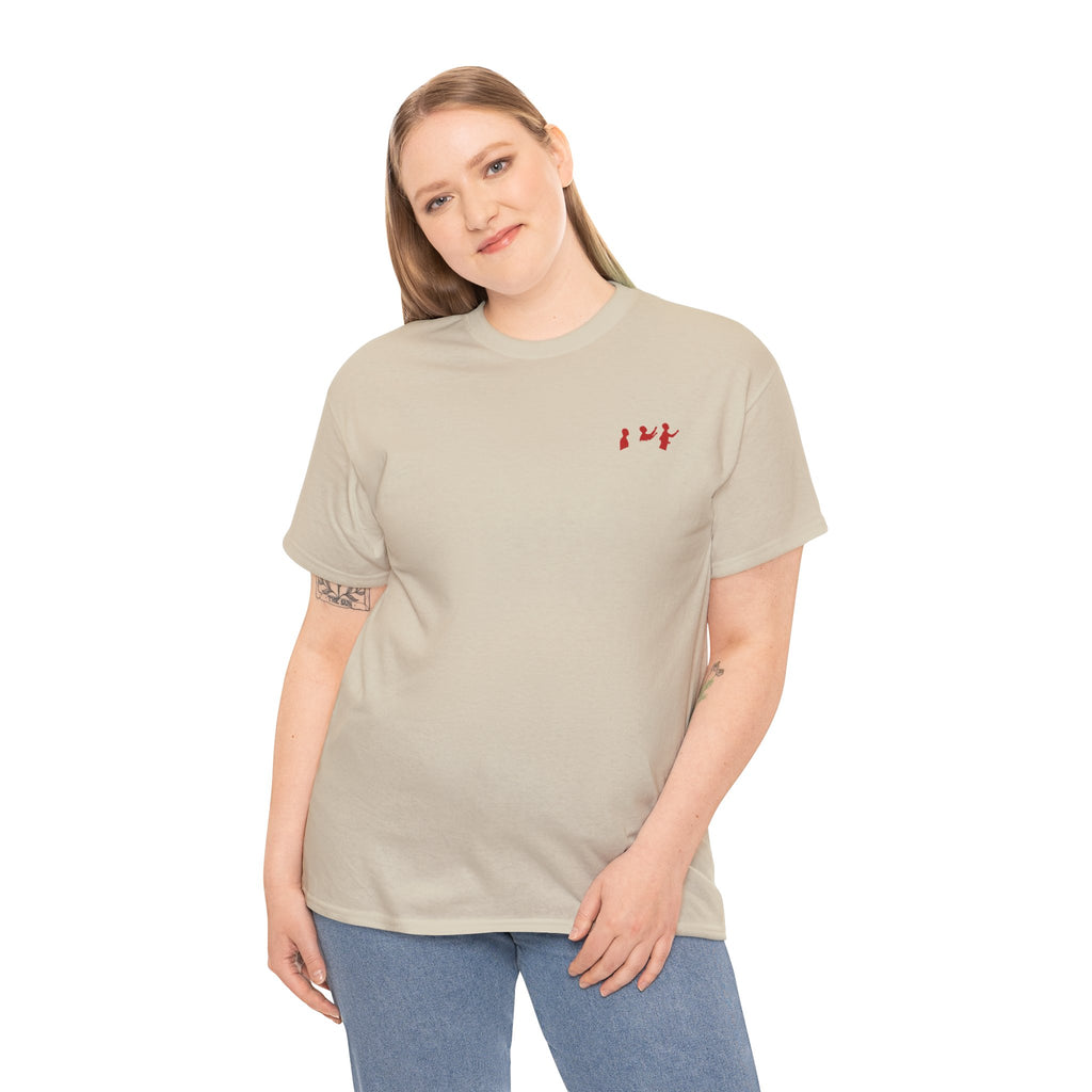 Mount Fuji Topographic T-Shirt - Red Unisex Mountain Relief Special Tee