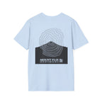 Mount Fuji Topographic T-Shirt - Light Unisex Mountain Relief Tee