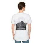 Mount Everest Topographic T-Shirt - Light Unisex Mountain Relief Tee