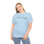 Perdurant Collective Outline Logo T-Shirt - Light Minimal Unisex Graphic Tee