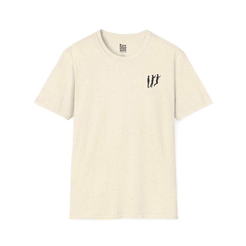 Perdurant Collective Logo T-Shirt - Light Minimal Unisex Graphic Tee
