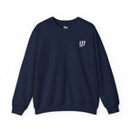 Perdurant Collective Logo Sweatshirt - Dark Minimal Unisex Graphic Crewneck