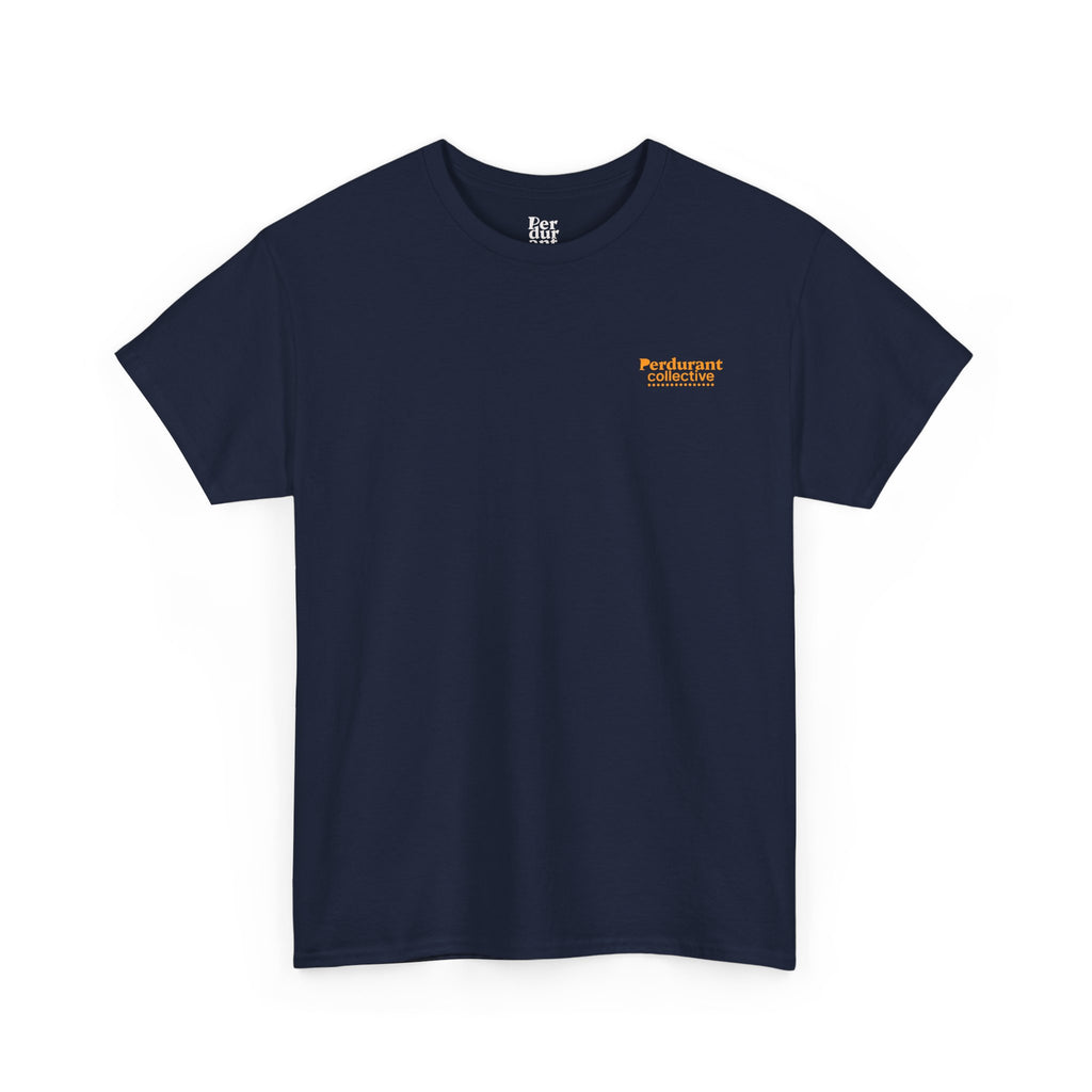 Perdurant Collective Voyage T-Shirt - Dark Minimal Unisex Graphic Tee