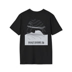Half Dome Topographic T-Shirt - Dark Unisex Mountain Relief Tee