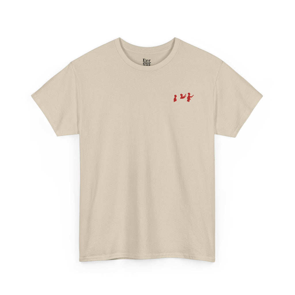 Mount Fuji Topographic T-Shirt - Red Unisex Mountain Relief Special Tee