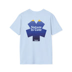 Perdurant Collective Nature Is Cute Hiking T-Shirt - Unisex Cotton Outdoors Tee