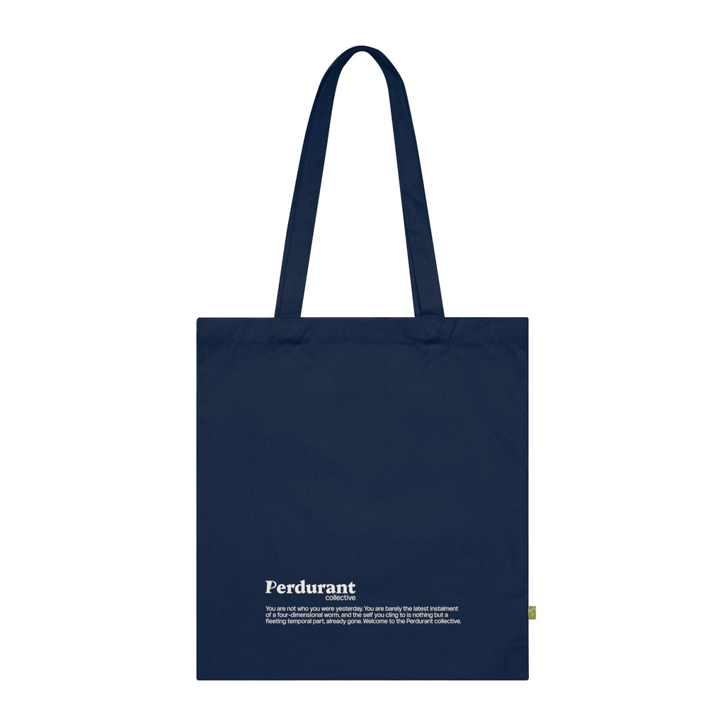 Perdurant Collective - the Minimal Dark Unisex Tote Bag