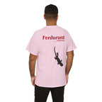 Perdurant Collective Footprint T-Shirt - Light Minimal Unisex Graphic Tee