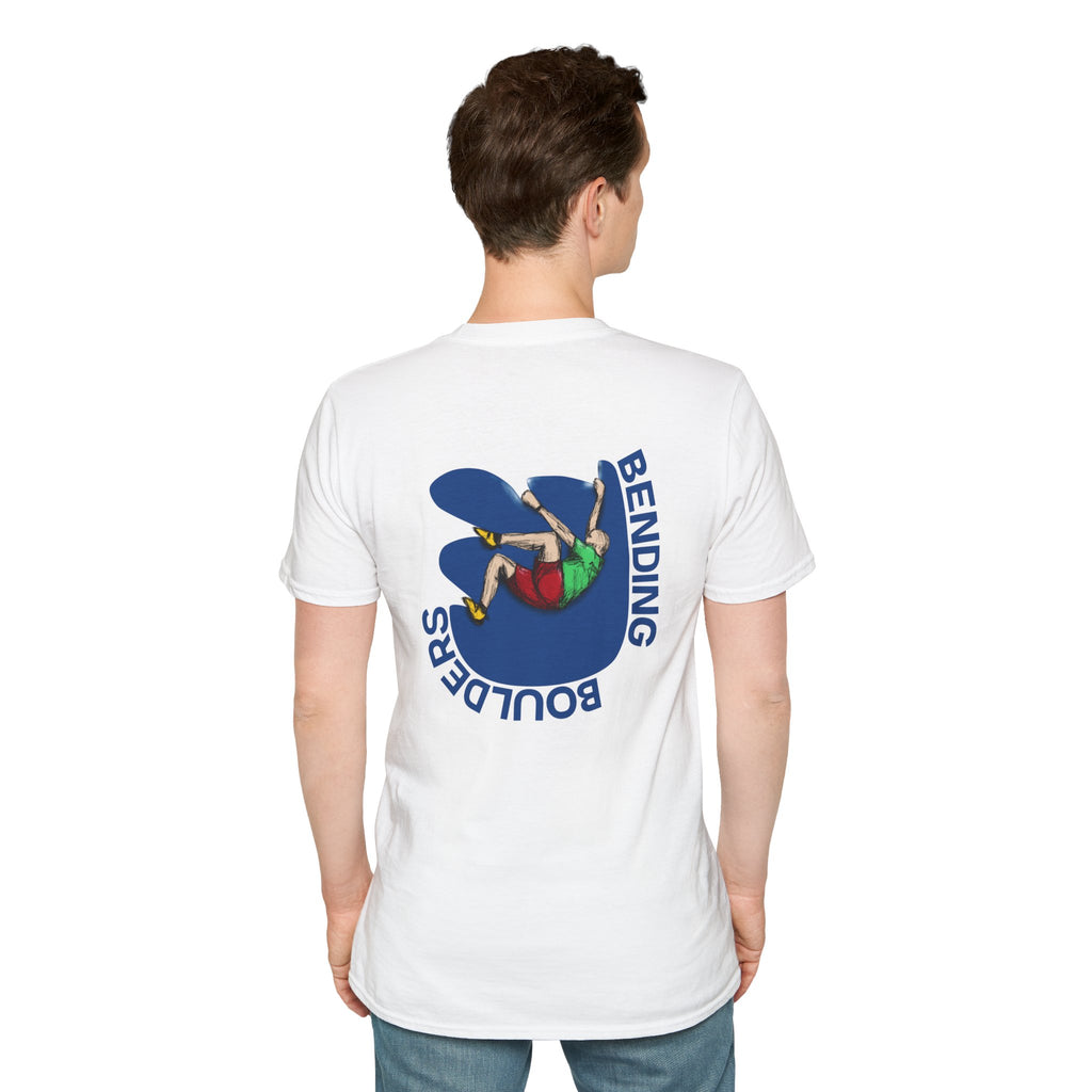 Perdurant Collective Bending Boulders T‑Shirt - Climbing & Bouldering Graphic Tee