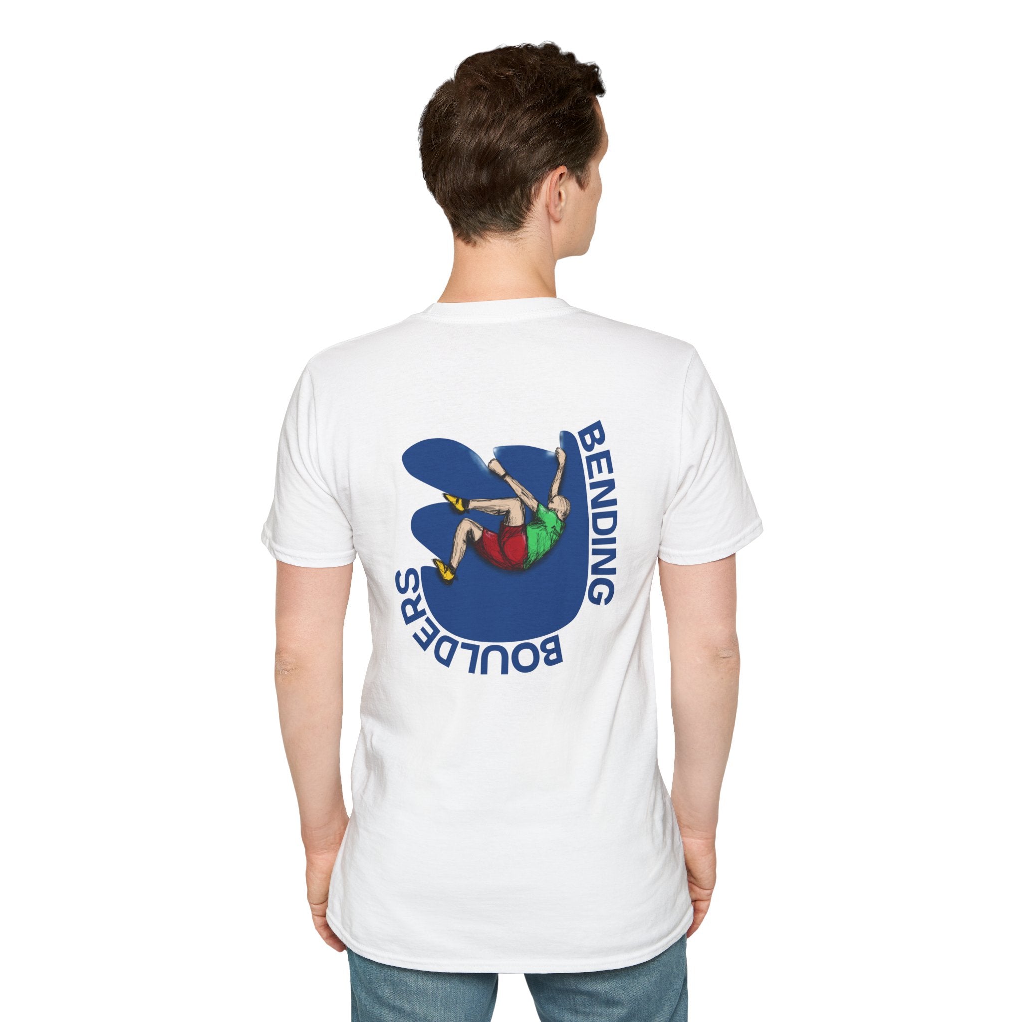 Perdurant Collective Bending Boulders T‑Shirt - Climbing & Bouldering Graphic Tee