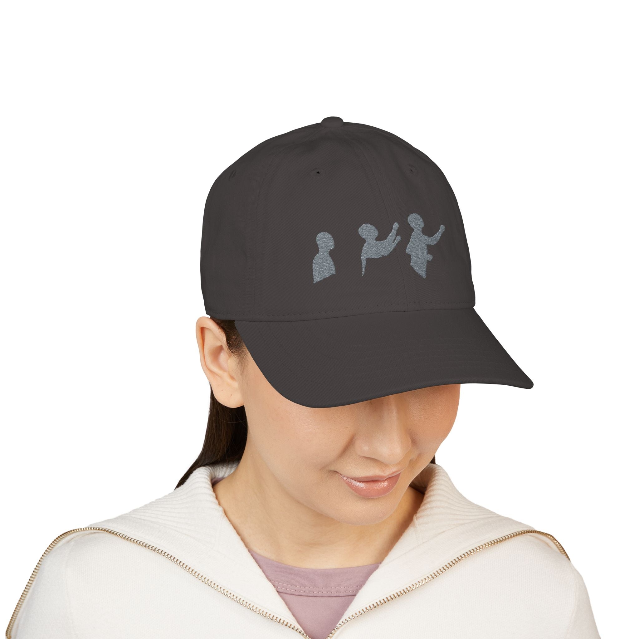 Half Dome Topographic Cap - Unisex Mountain Embroidered Relief Hat