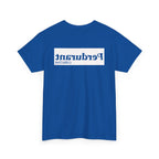 Perdurant Collective Outline Logo T-Shirt - Dark Minimal Unisex Graphic Tee