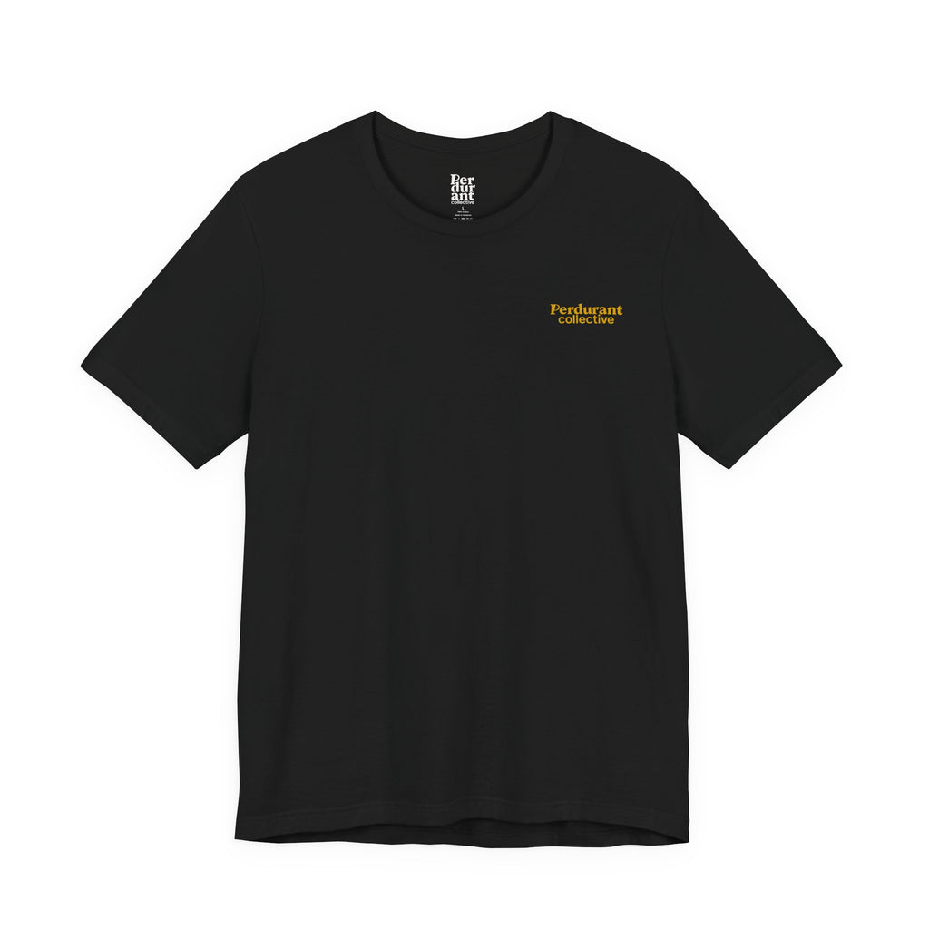 Perdurant Collective Let's Trail T-shirt - Dark Adventure Running & Hiking Tee