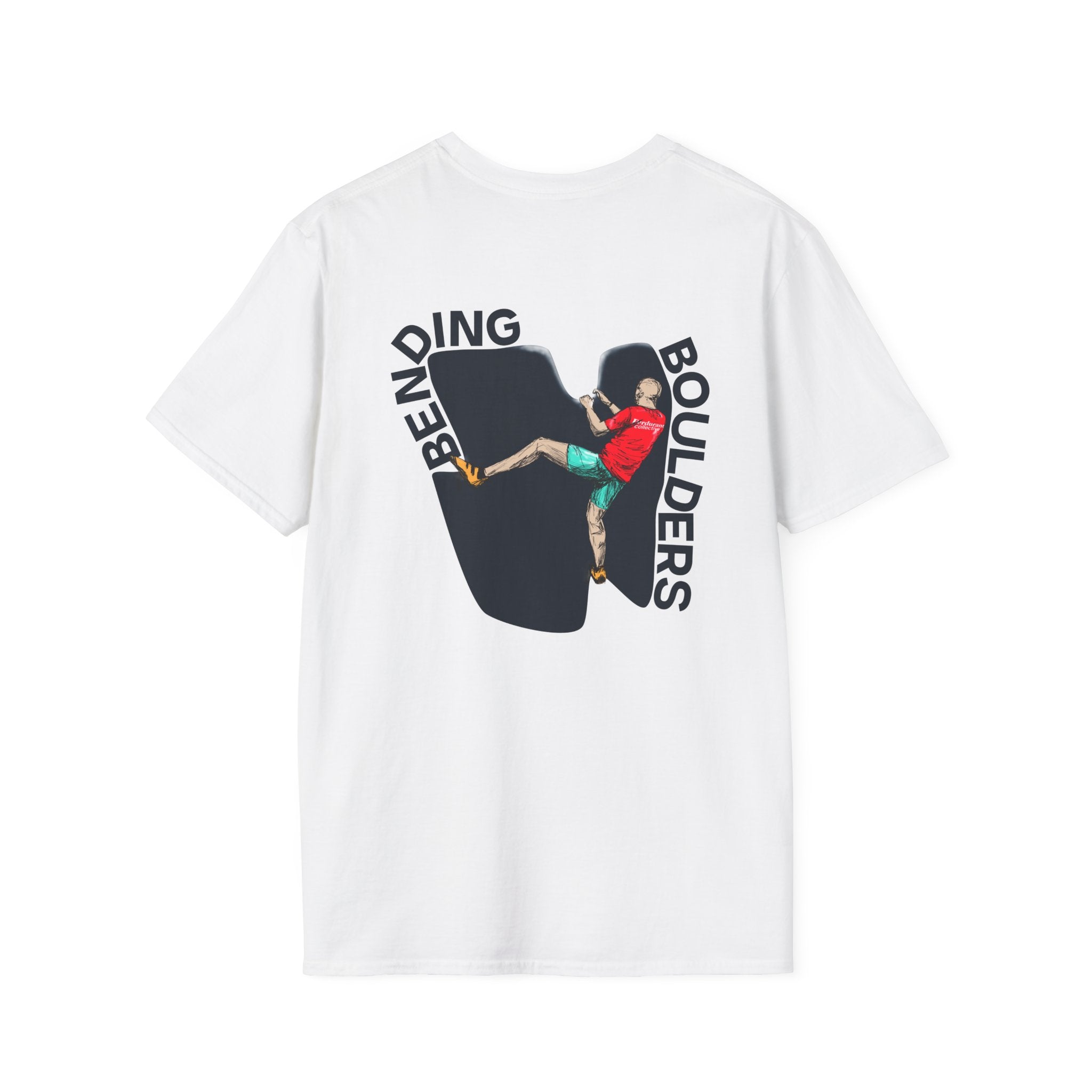 Perdurant Collective Bending Boulders T‑Shirt - Climbing & Bouldering Graphic Tee