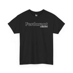 Perdurant Collective Outline Logo T-Shirt - Dark Minimal Unisex Graphic Tee