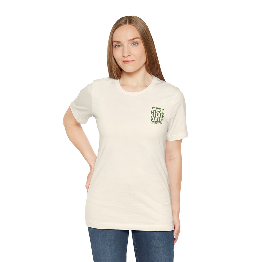 Nate Explores x Perdurant Collective Logo T-Shirt - Light Unisex Adventure & Outdoors Graphic Tee