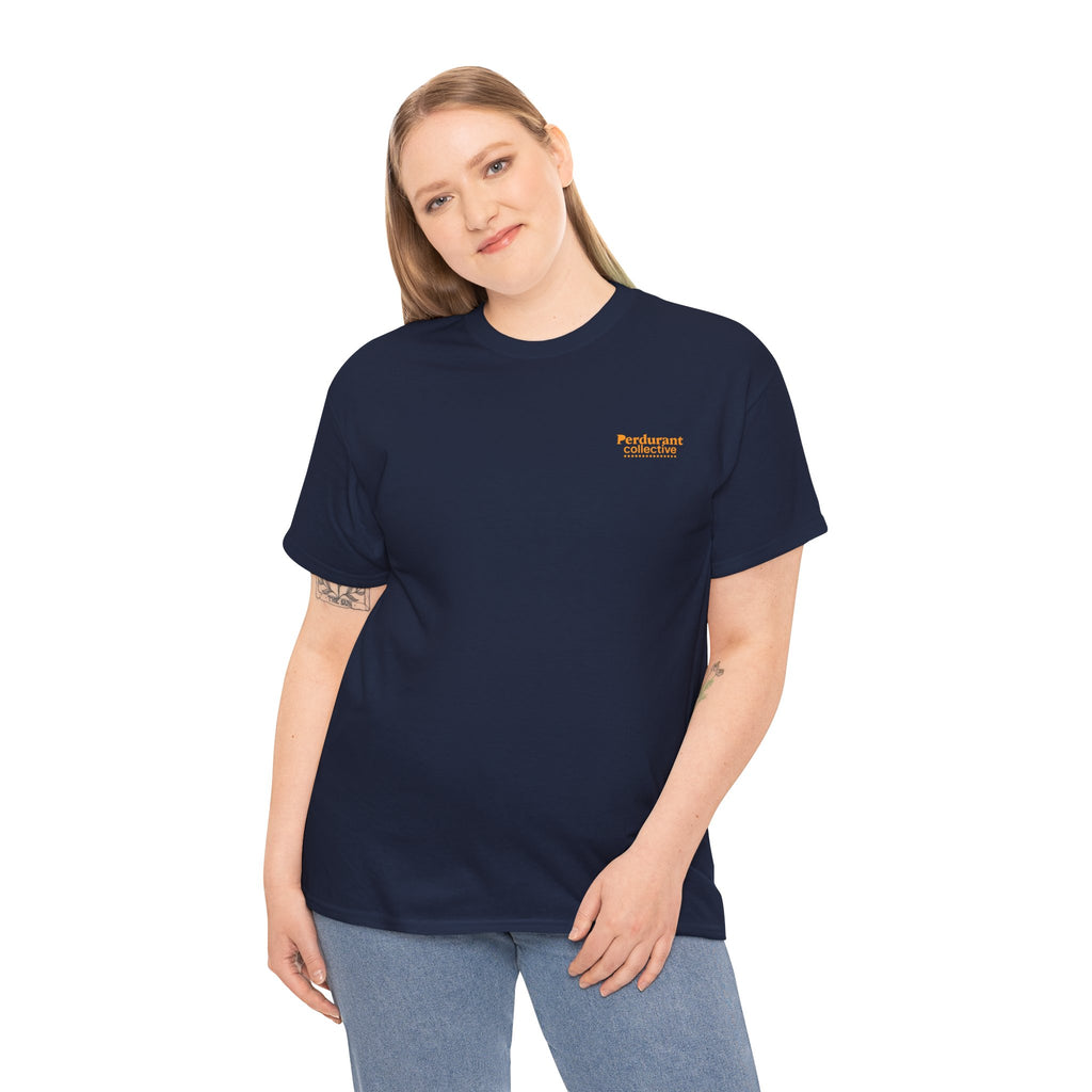 Perdurant Collective Voyage T-Shirt - Dark Minimal Unisex Graphic Tee