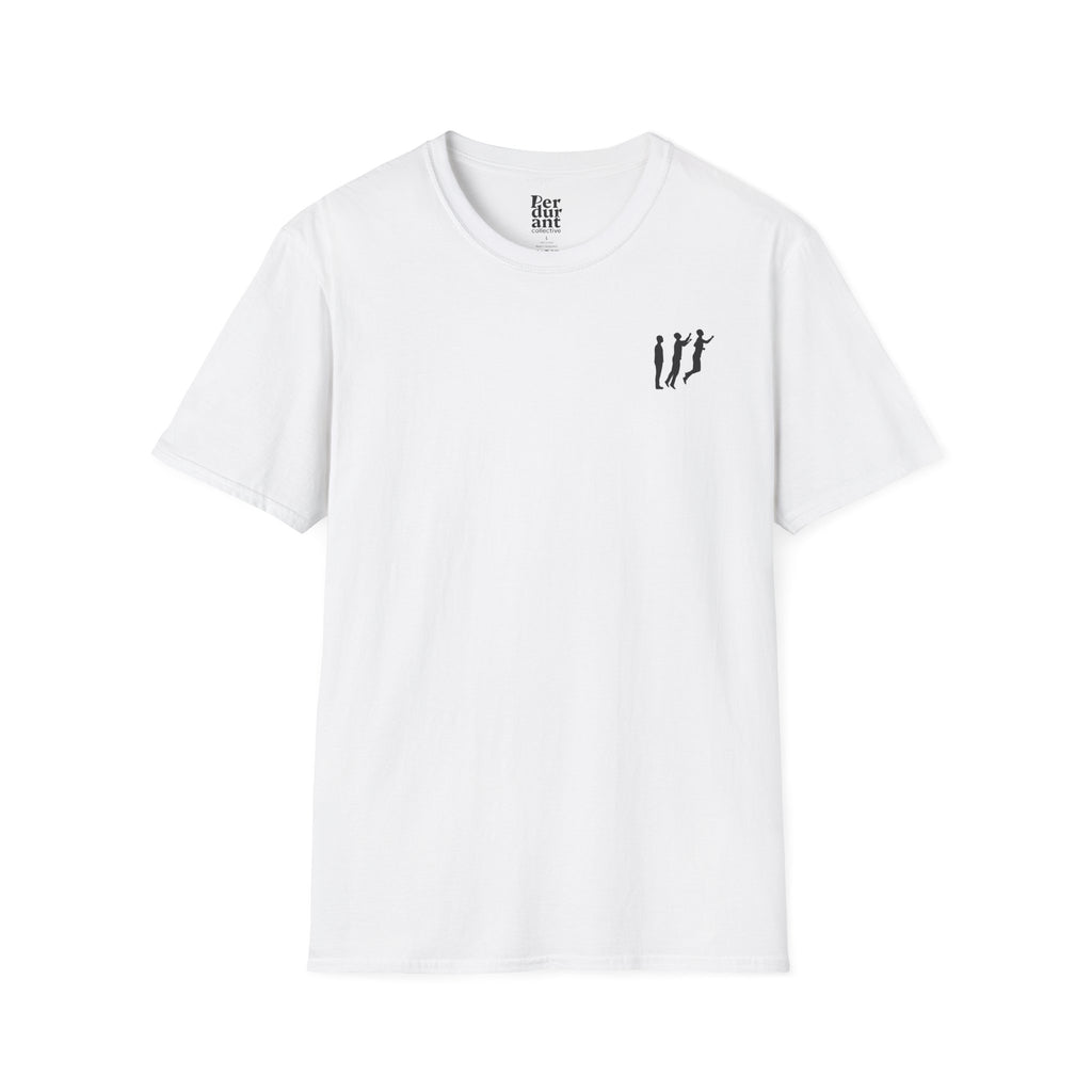 Perdurant Collective Logo T-Shirt - Light Minimal Unisex Graphic Tee