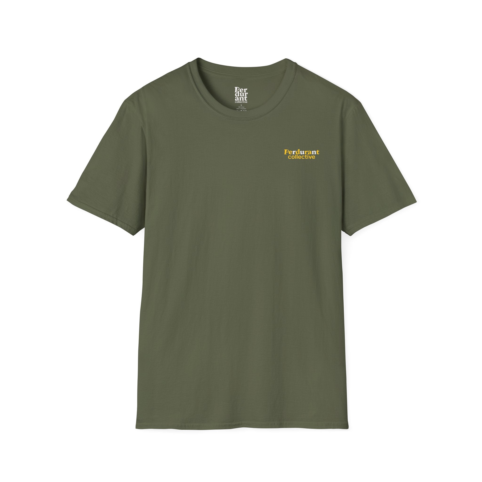Perdurant Collective RUN RUN RUN T-Shirt - Dark Unisex Graphic Marathon Tee