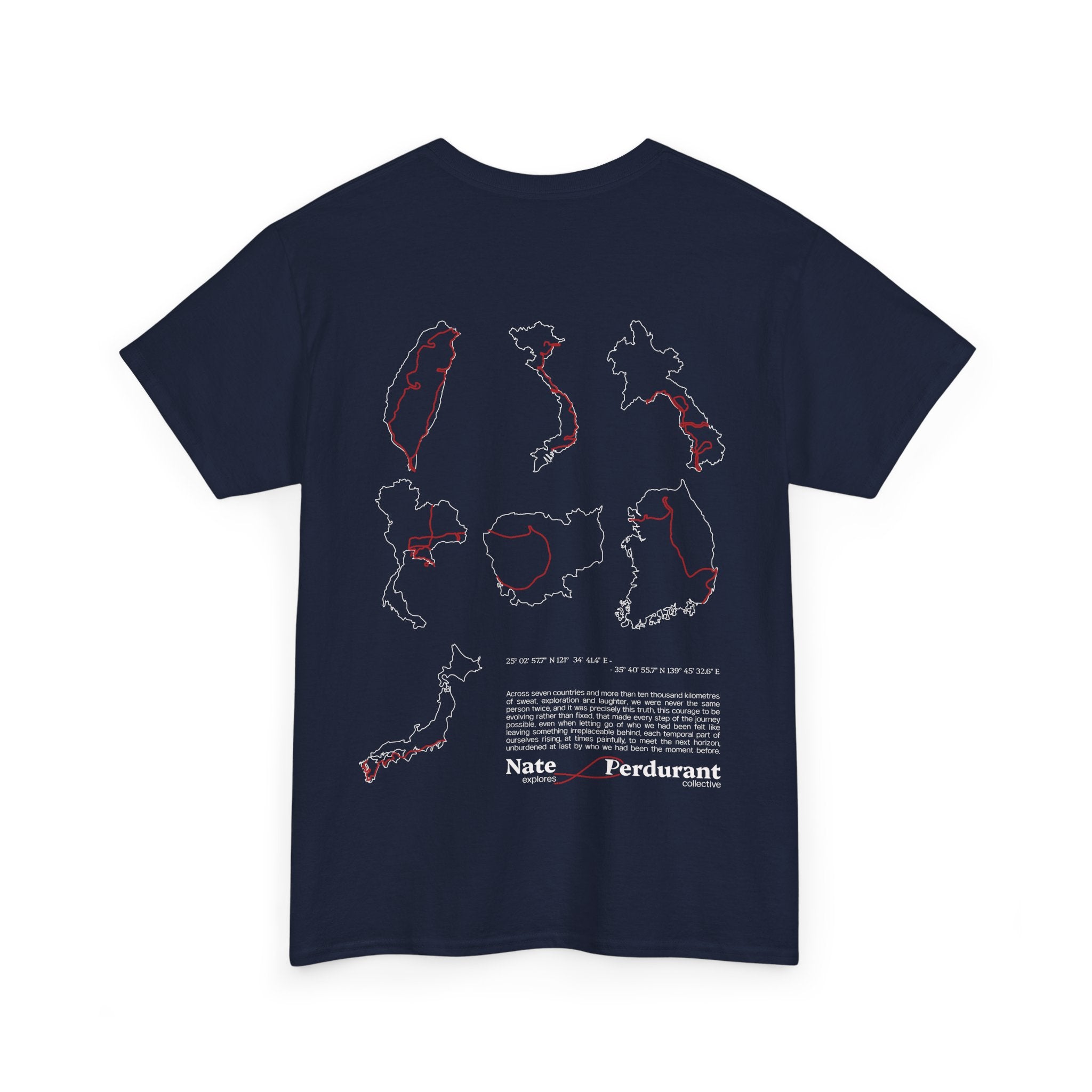 Nate Explores x Perdurant Collective T-Shirt - Unisex Adventure & Outdoors Graphic Tee