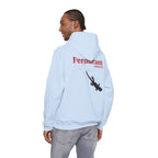 Perdurant Collective Footprint Hoodie - Light Minimal Unisex Graphic Hoodie