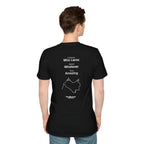 Perdurant Collective Running Statistics T-Shirt - Dark Unisex Graphic Marathon Tee