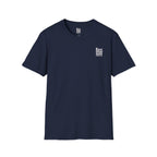Perdurant Collective Reversed Logo T-Shirt - Dark Minimal Unisex Graphic Tee