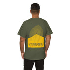 Cotopaxi Topographic T-Shirt - Yellow Unisex Mountain Relief Special Tee