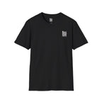 Perdurant Collective Reversed Logo T-Shirt - Dark Minimal Unisex Graphic Tee