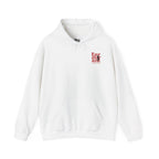 Perdurant Collective Footprint Hoodie - Light Minimal Unisex Graphic Hoodie
