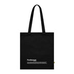 Perdurant Collective - the Minimal Dark Unisex Tote Bag